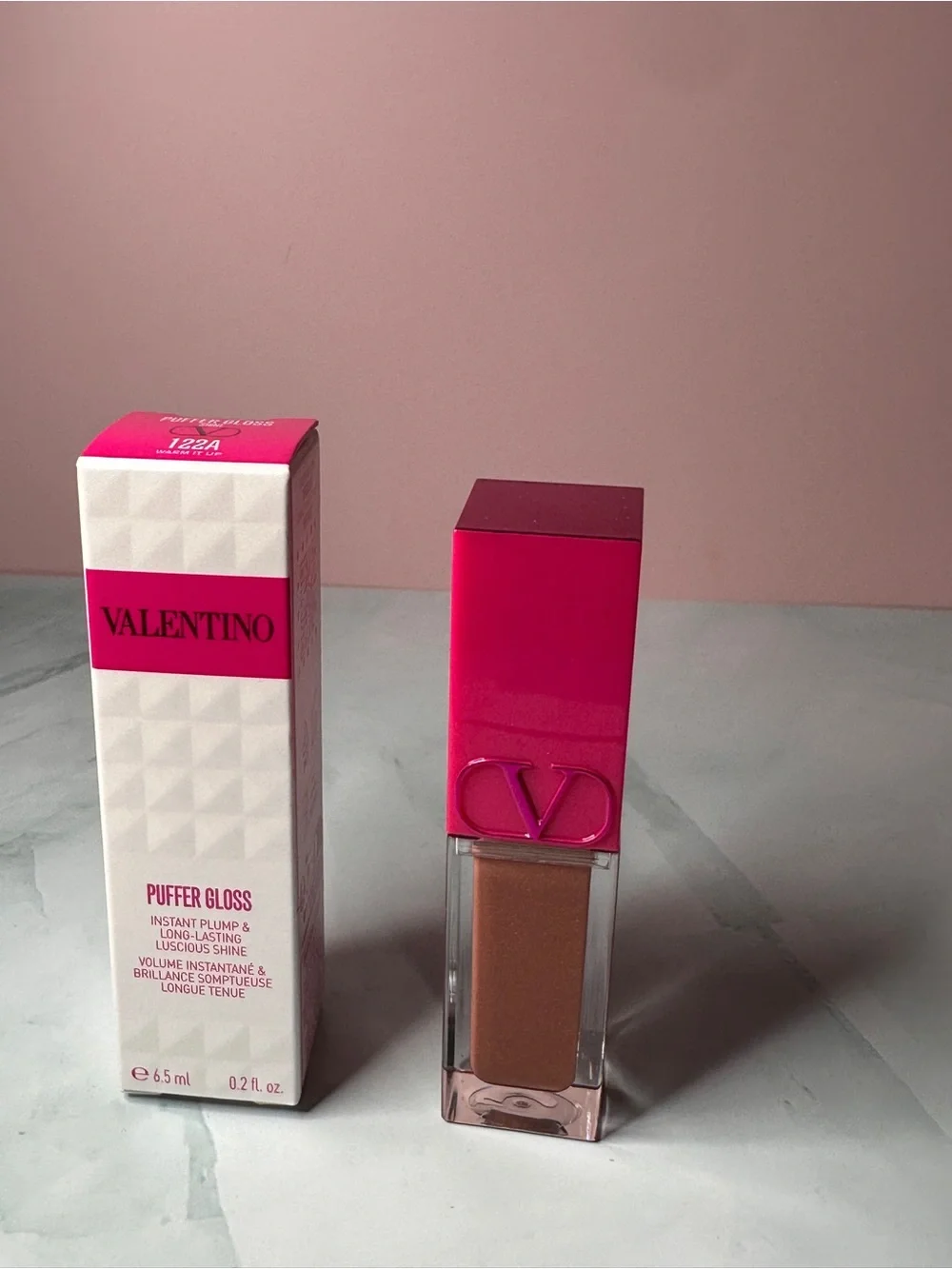 Valentino Puffer Gloss Lip Plumper - warm it up